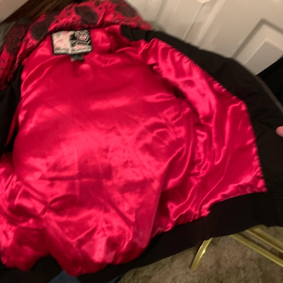 Metal Mulisha fur hoodie jacket black - Picture 7 of 13